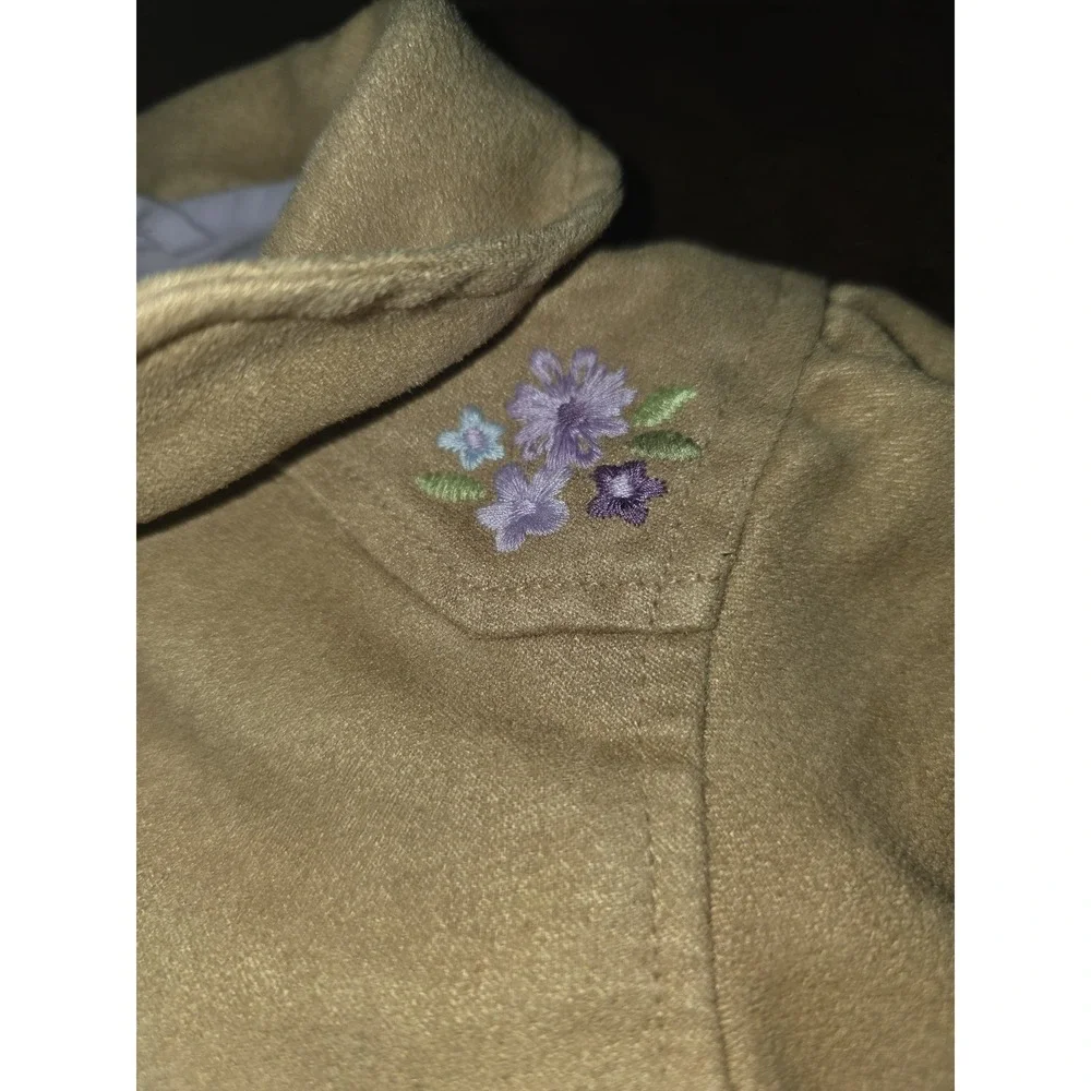 Gymboree cowgirls at heart faux suede jacket size 2t